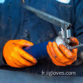 Garage Réparation de voitures lourdes Utilisez des gants mécaniques mécaniques